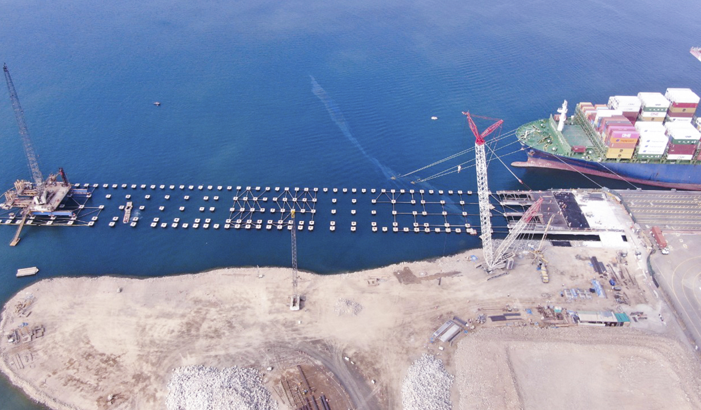 Fase 2 del Muelle Bicentenario del Terminal Portuario del Callao